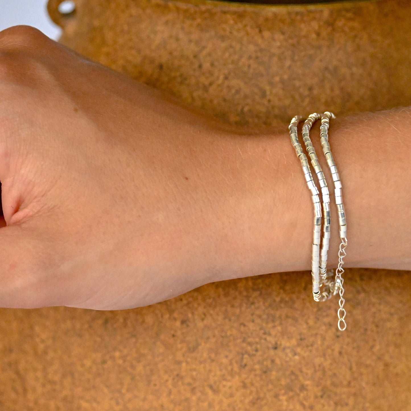 Pulsera mostacillas 45 cm
