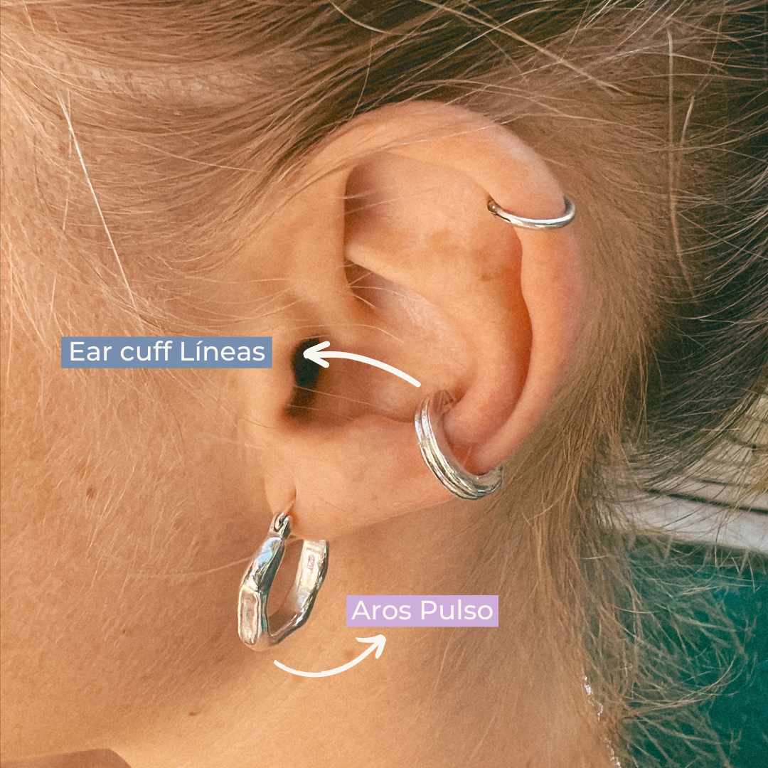 Ear cuff Líneas